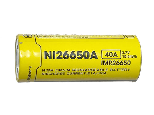 Nitecore 26650 Rechargeable Battery for InfiRay Outdoor/iRay Rico G LRF
