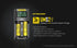 Nitecore UMS2 Dual-Slot USB Fast Battery Charger - 18650 - 21700 - 18500