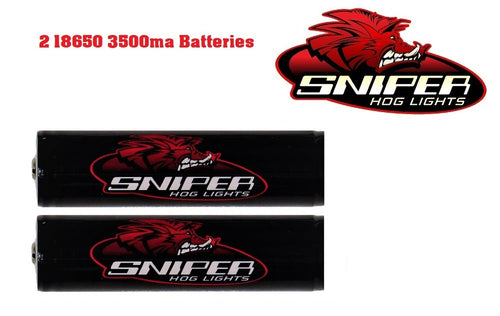 18650 Batteries 3500ma (2-pack)